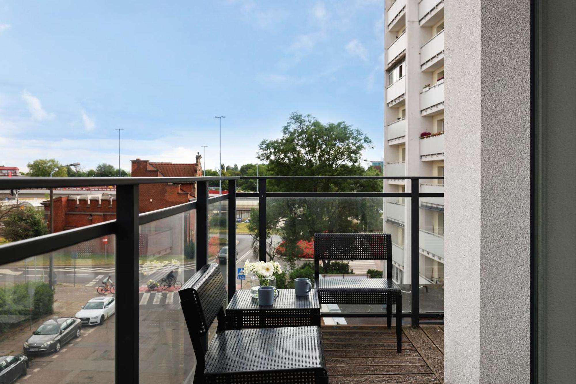 Blue Raven Downtown Apartments Gdansk Luaran gambar